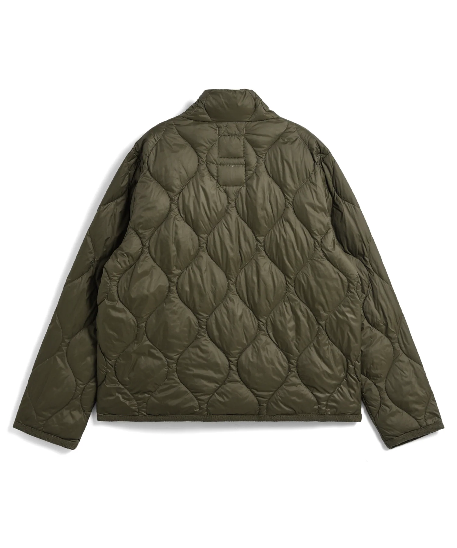 Kids Military Hi-Neck W-Zip Down Jacket (Soft Shell) - Image 3