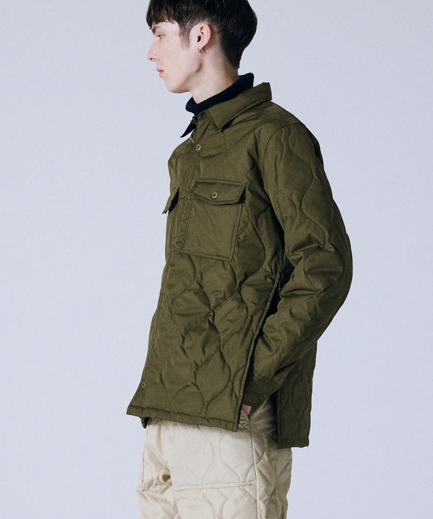 Unisex Military Down Shirts (Hard Shell) - Image 11