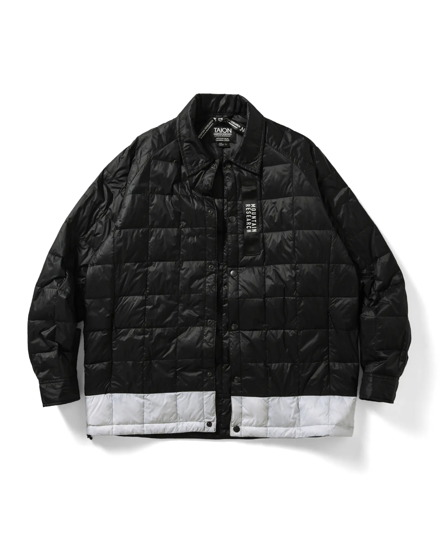 Mountain Research x TAION Basic Down Coach Jacket <MR-TA-109B-WHL> - Image 7