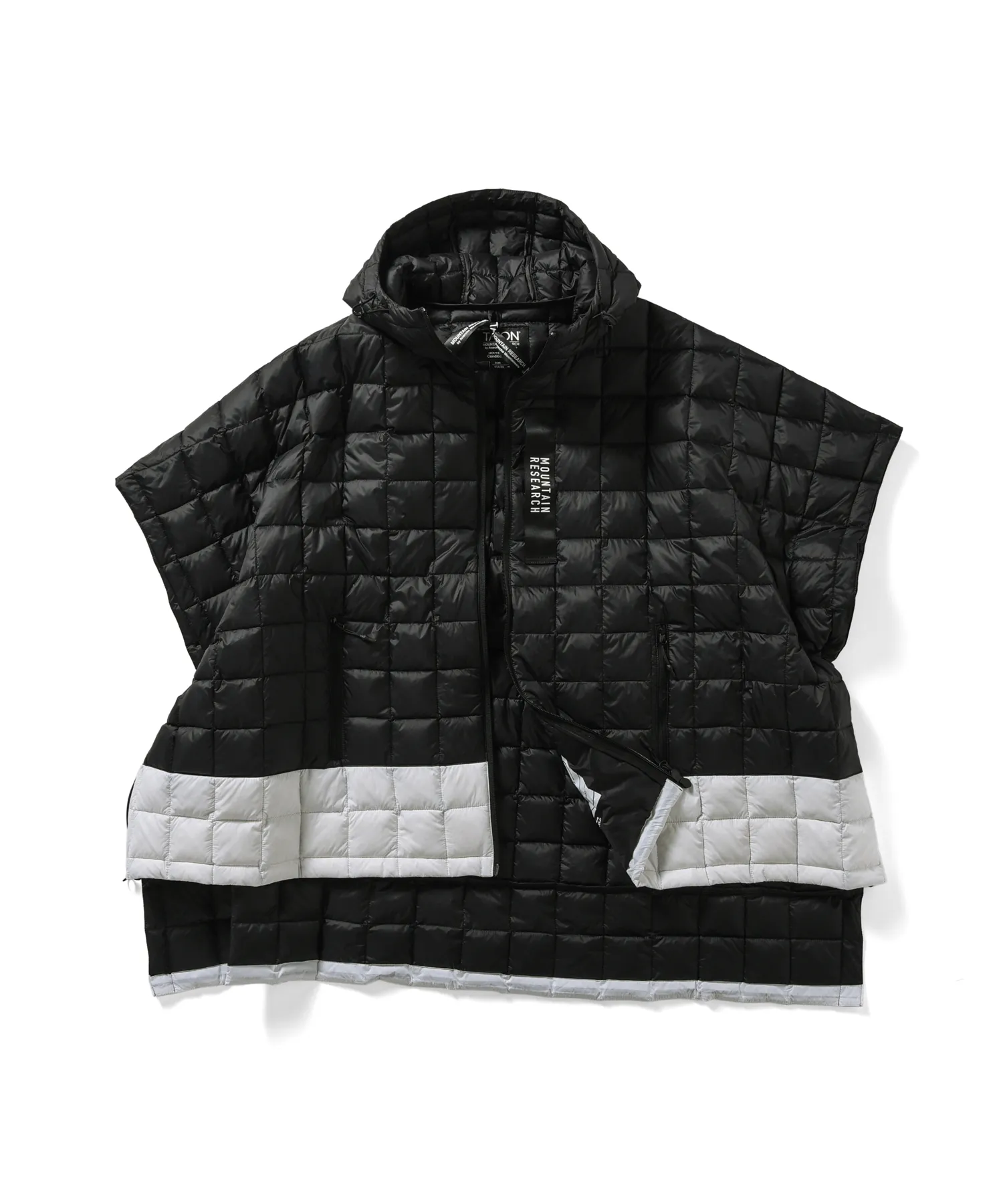 Mountain Research x TAION Down Poncho <MR-TA-106ZPC-WHL> - Image 4