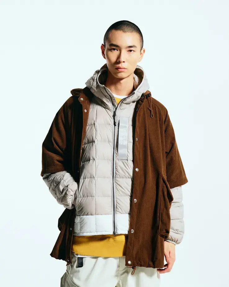 Mountain Research x TAION Basic W-Zip Down Parka <MR-TA-106Z-WHL> - Image 13