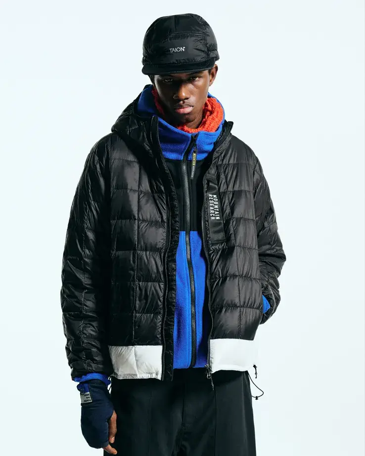 Mountain Research x TAION Basic W-Zip Down Parka <MR-TA-106Z-WHL> - Image 8