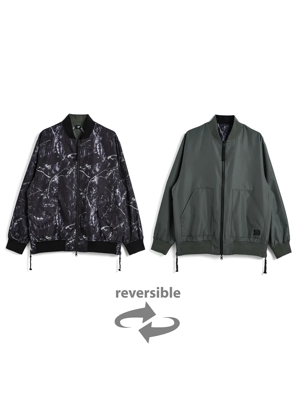 Unisex Non Down Military Reversible MA-1 - Image 30