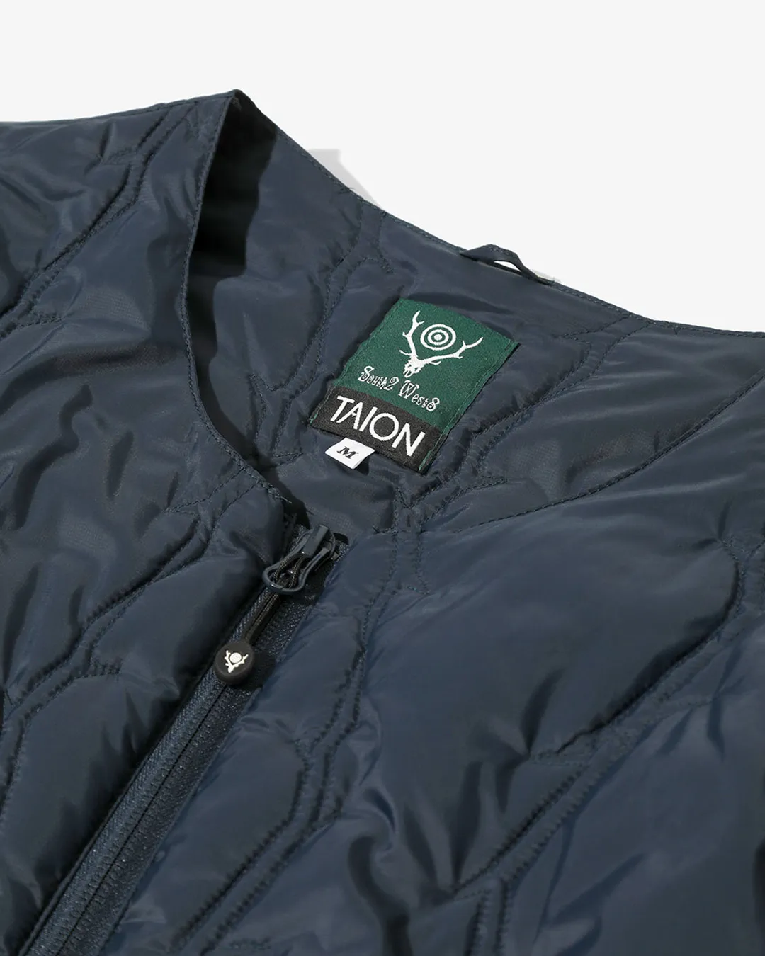 South2 West8 x TAION Crewneck Zip Down Vest <RW697> - Image 7