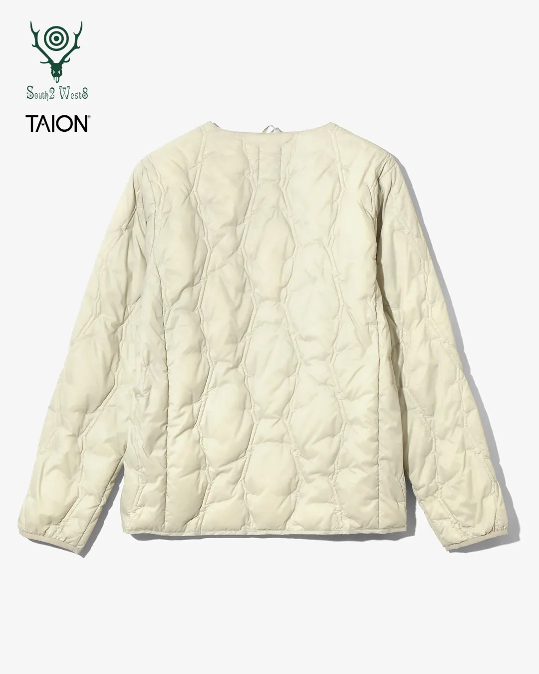 South2 West8 x TAION Crewneck Zip Down Jacket <RW698> - Image 10