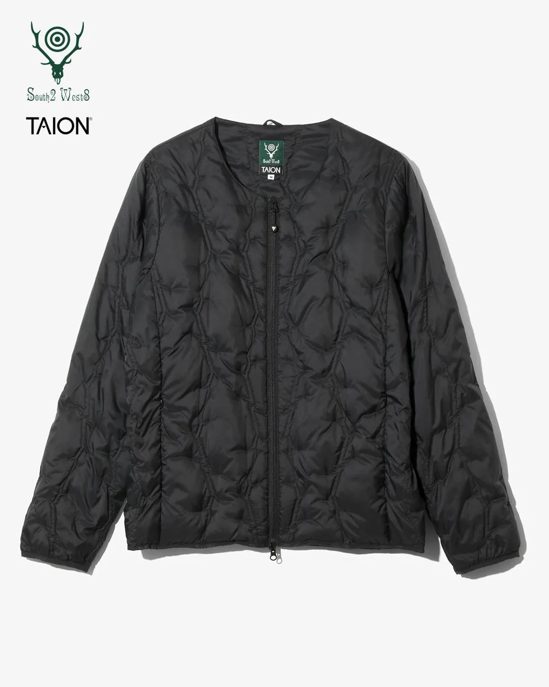 South2 West8 x TAION Crewneck Zip Down Jacket <RW698> - Image 14