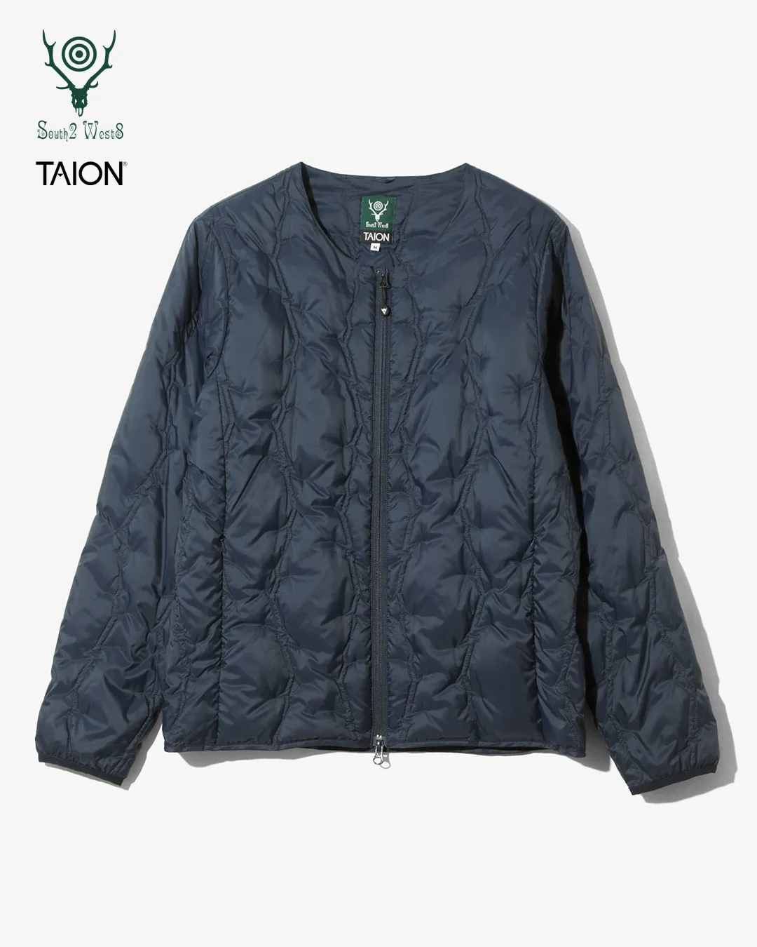 South2 West8 x TAION Crewneck Zip Down Jacket <RW698> - Image 15