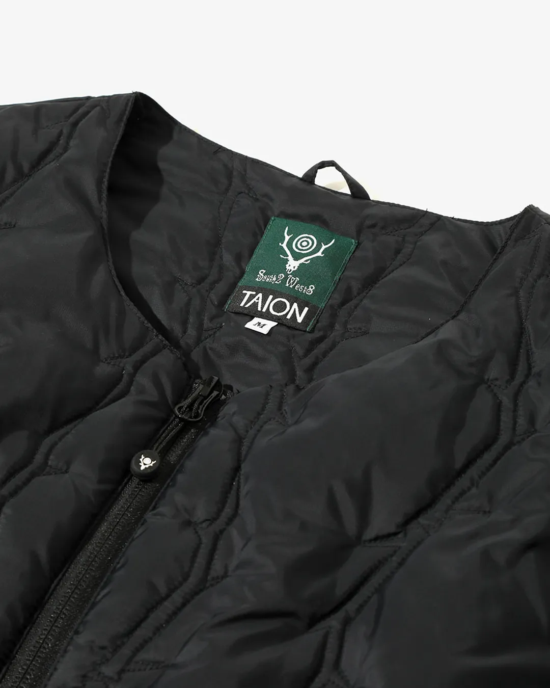 South2 West8 x TAION Crewneck Zip Down Jacket <RW698> - Image 5