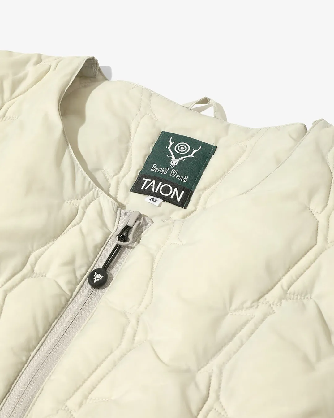South2 West8 x TAION Crewneck Zip Down Jacket <RW698> - Image 7
