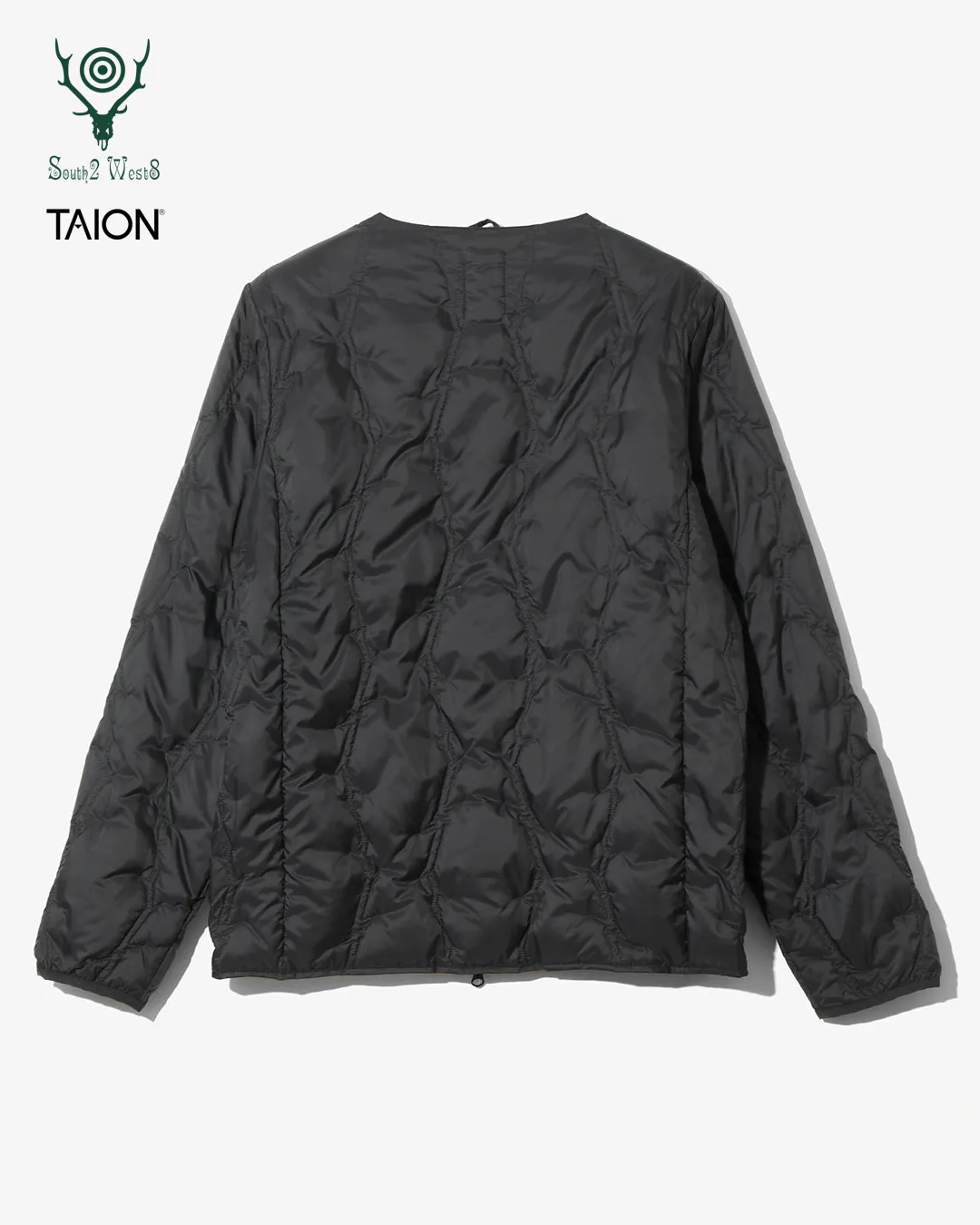 South2 West8 x TAION Crewneck Zip Down Jacket <RW698> - Image 8