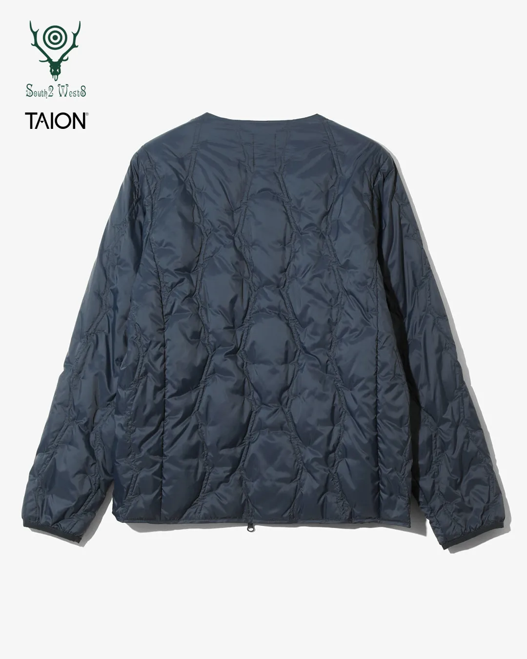 South2 West8 x TAION Crewneck Zip Down Jacket <RW698> - Image 9