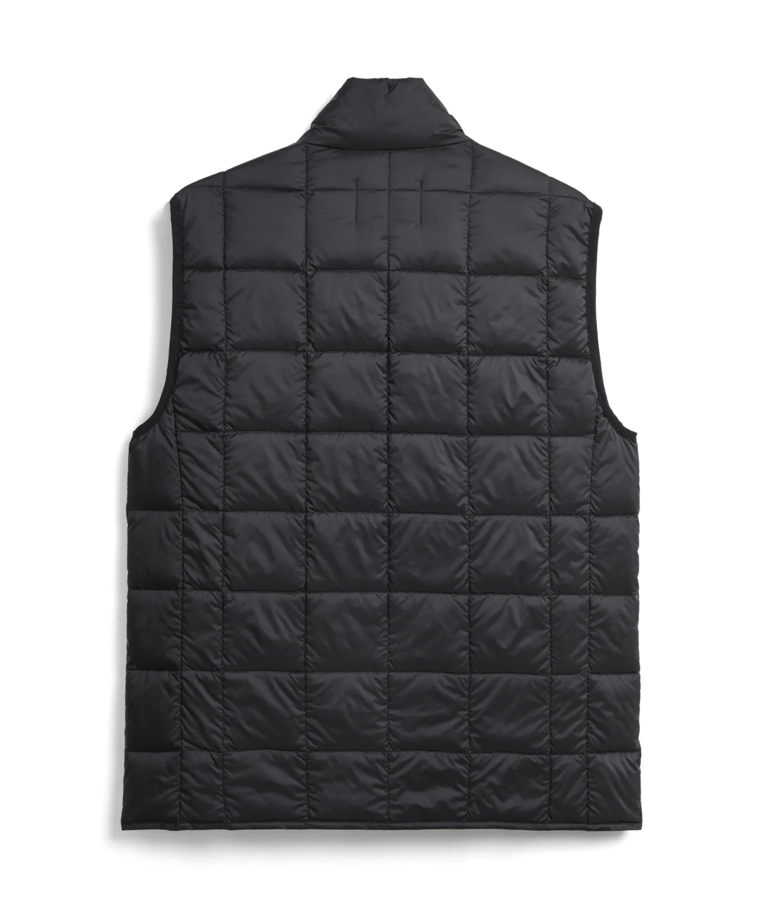 Unisex Basic Hi-Neck W-Zip Down Vest - Image 4
