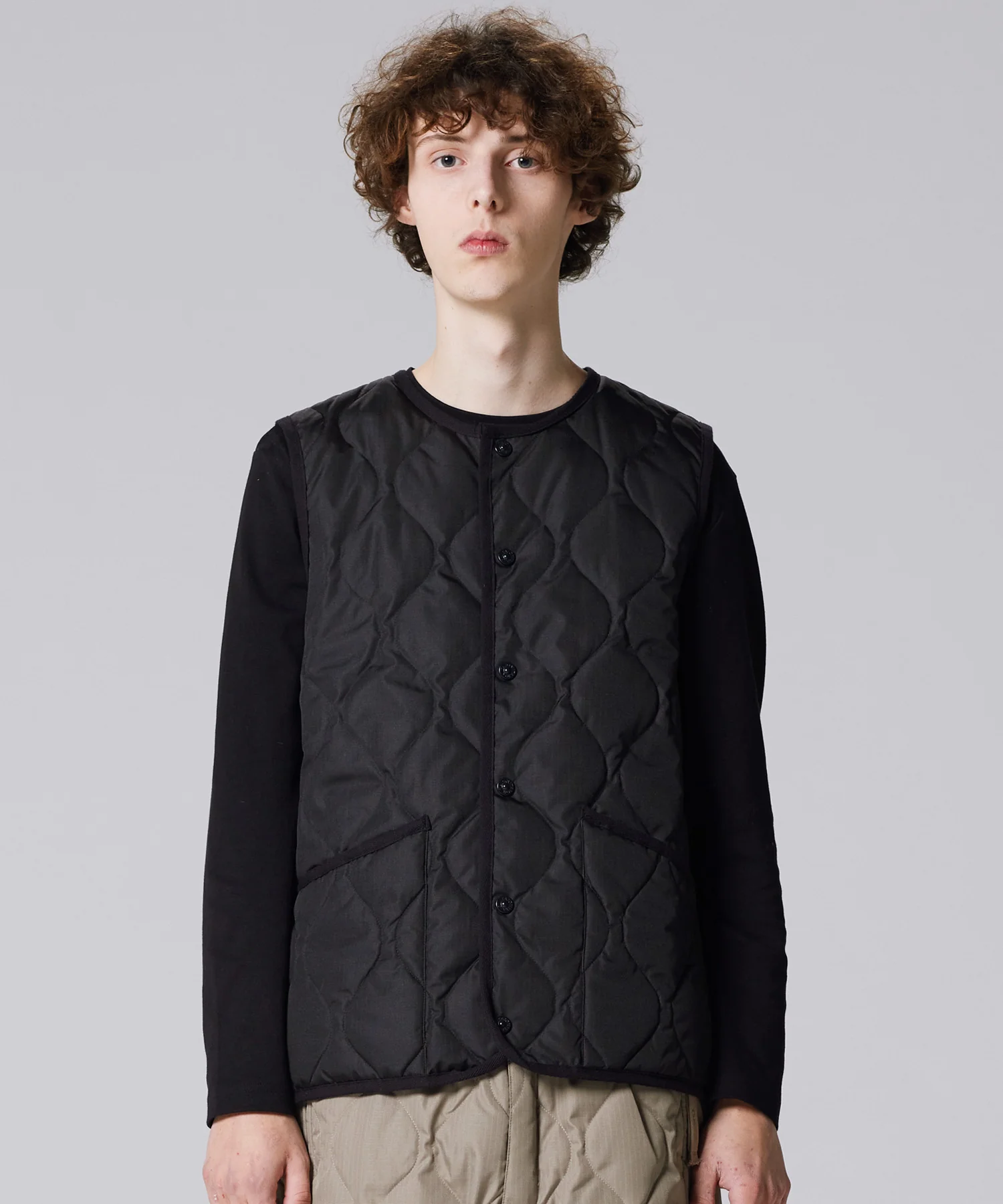 Unisex Military Crew Neck Down Vest (Hard Shell) - Image 10