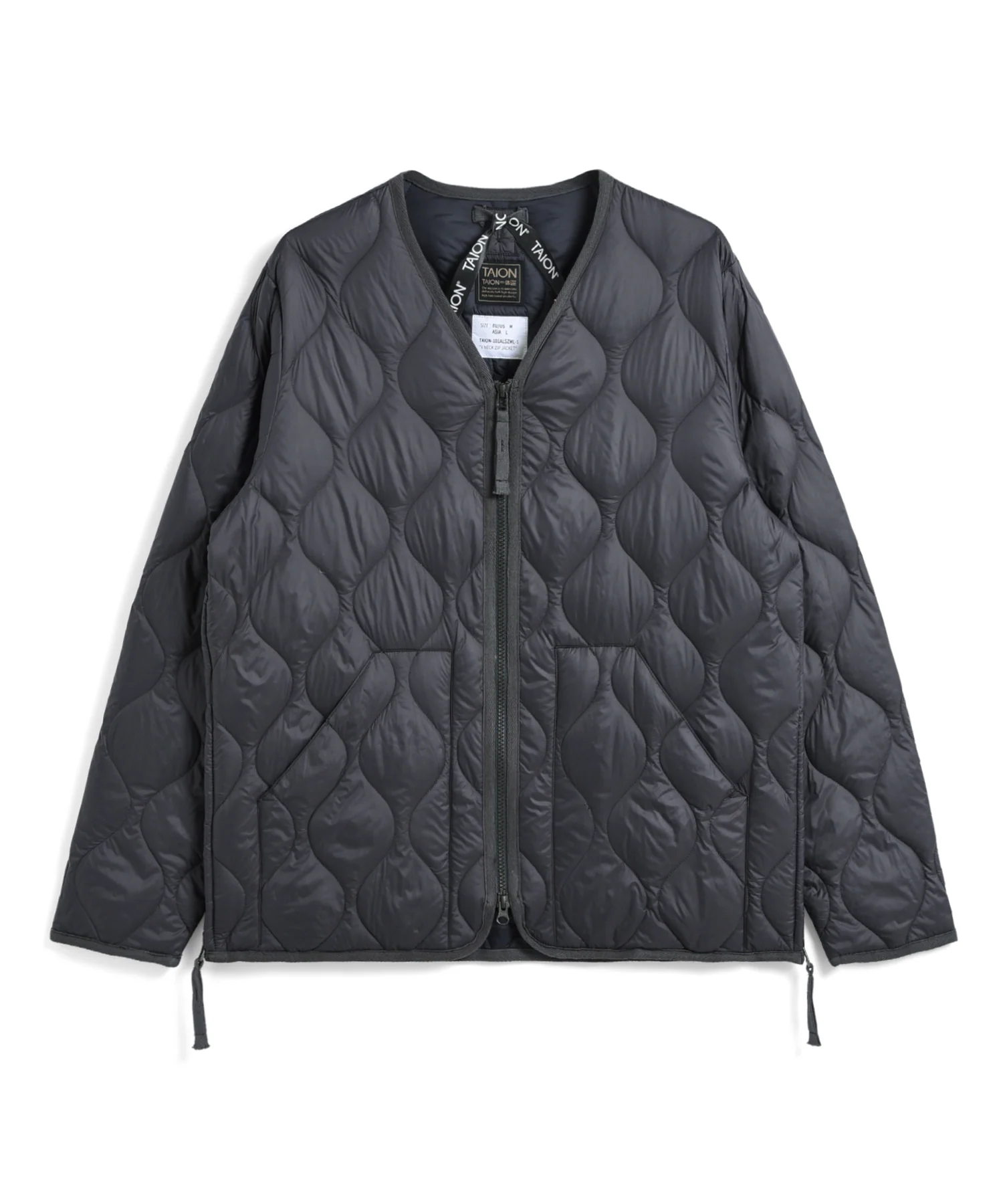 Unisex Military W-Zip V-Neck Down Jacket (Soft Shell) - Image 30