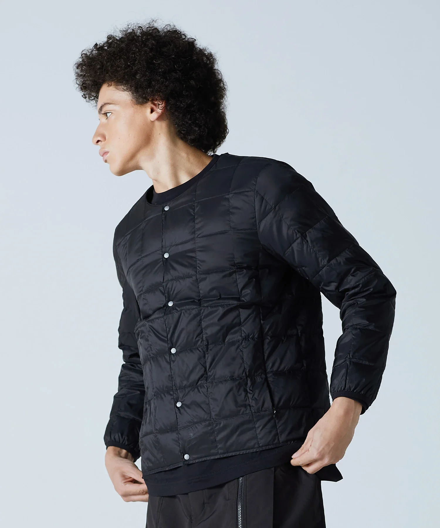 Unisex Basic Crew Neck Down Jacket - Image 13