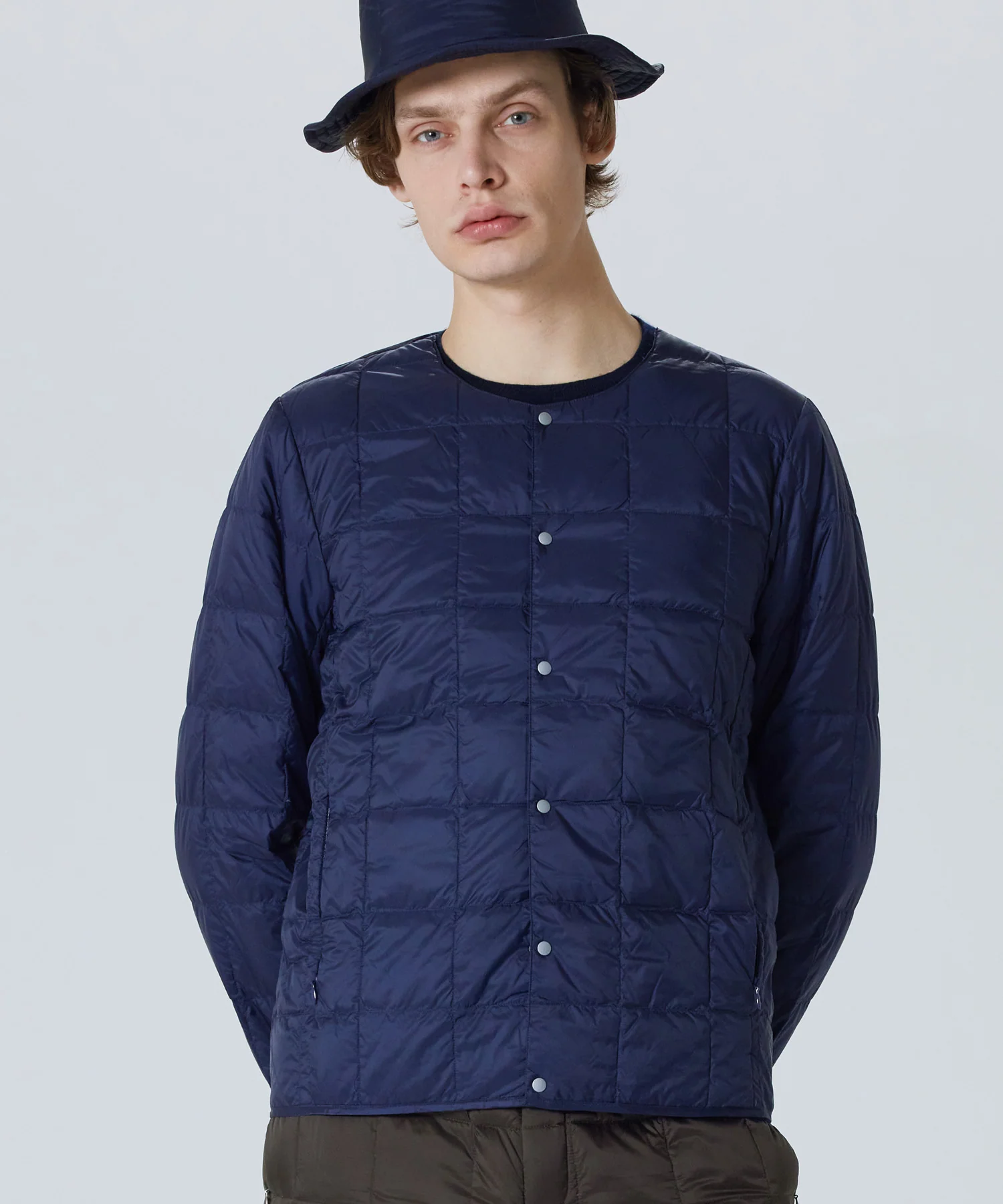 Unisex Basic Crew Neck Down Jacket - Image 14