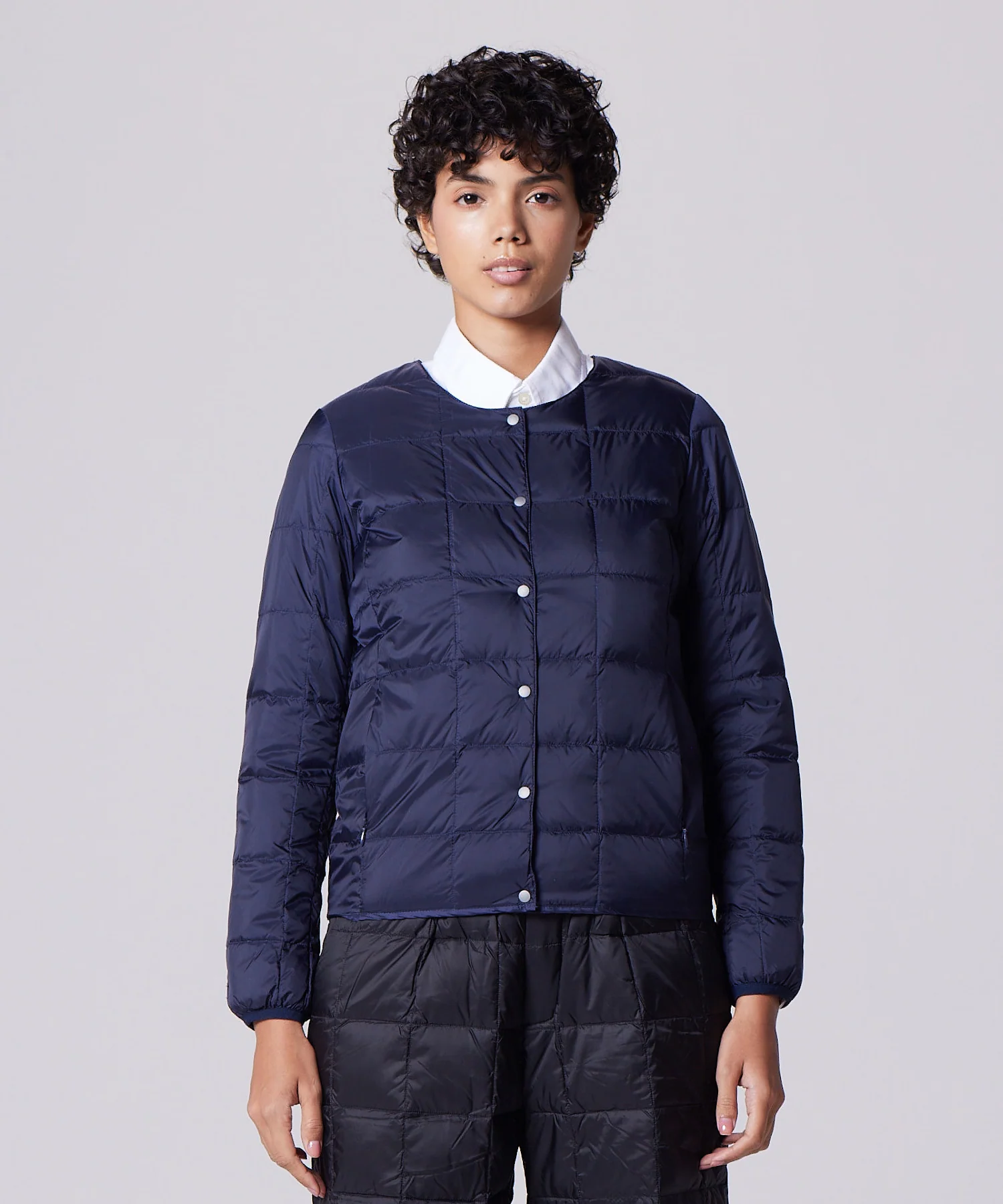 Unisex Basic Crew Neck Down Jacket - Image 16