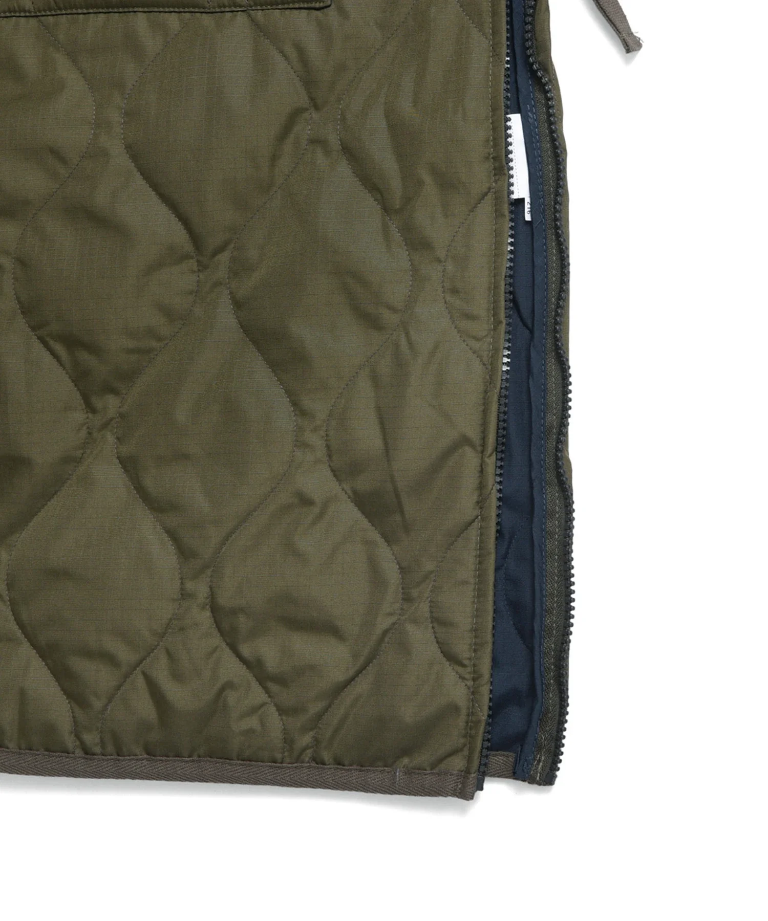 Unisex Military Hood Long Down Coat (Hard Shell) - Image 12