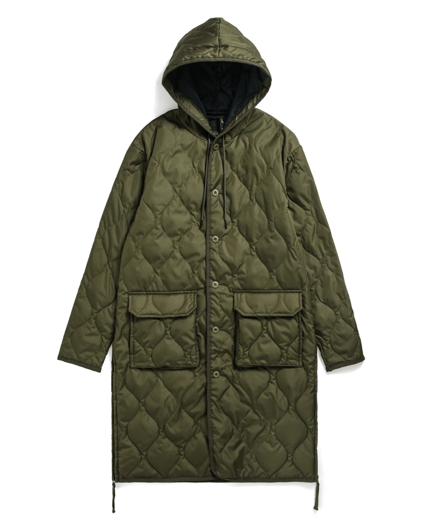 Unisex Military Hood Long Down Coat (Hard Shell) - Image 20