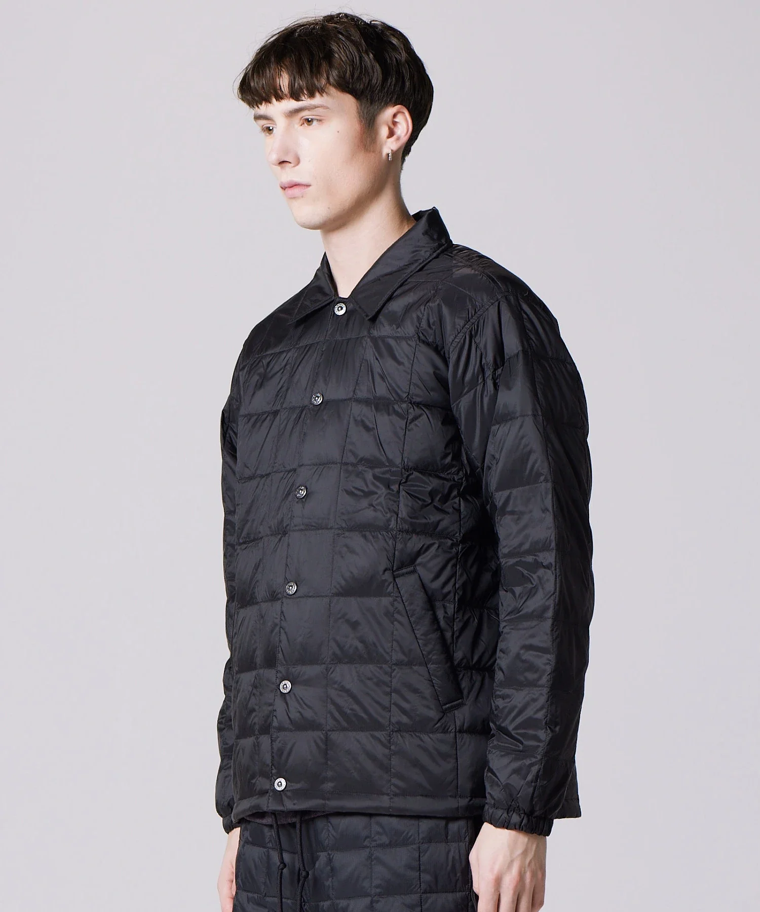 Unisex Basic Down Coach Jacket - Image 11