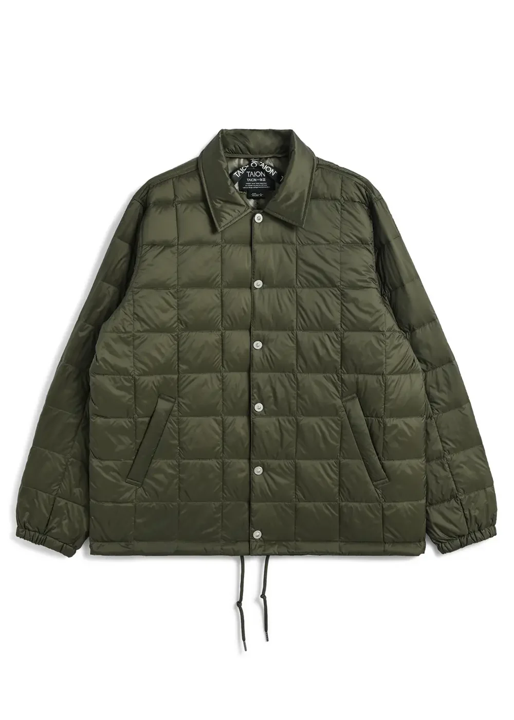 Unisex Basic Down Coach Jacket - Image 14