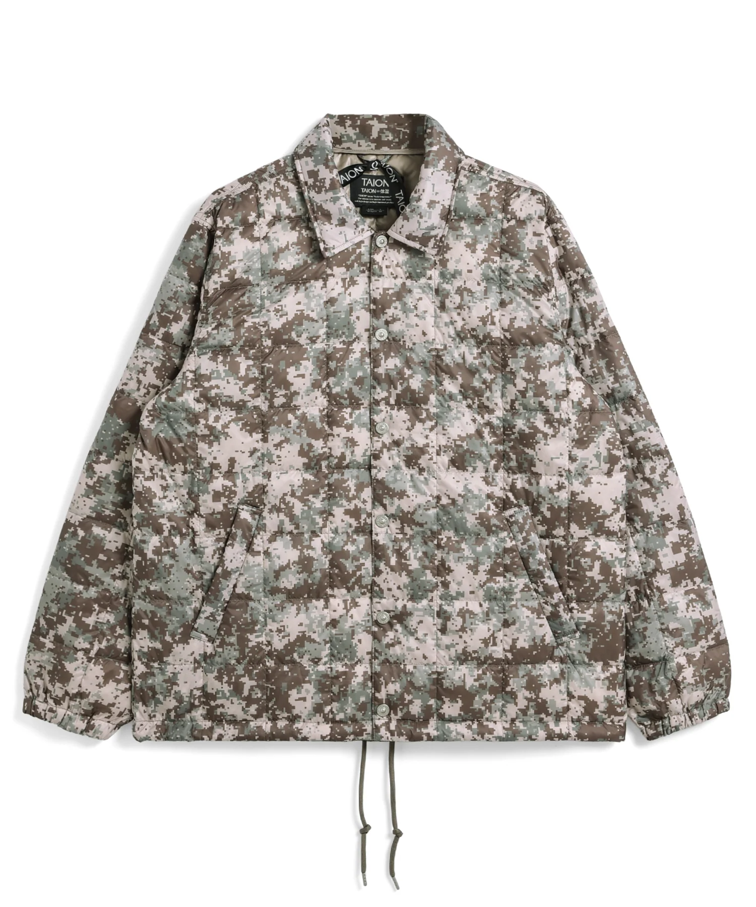 Unisex Basic Down Coach Jacket - Image 19