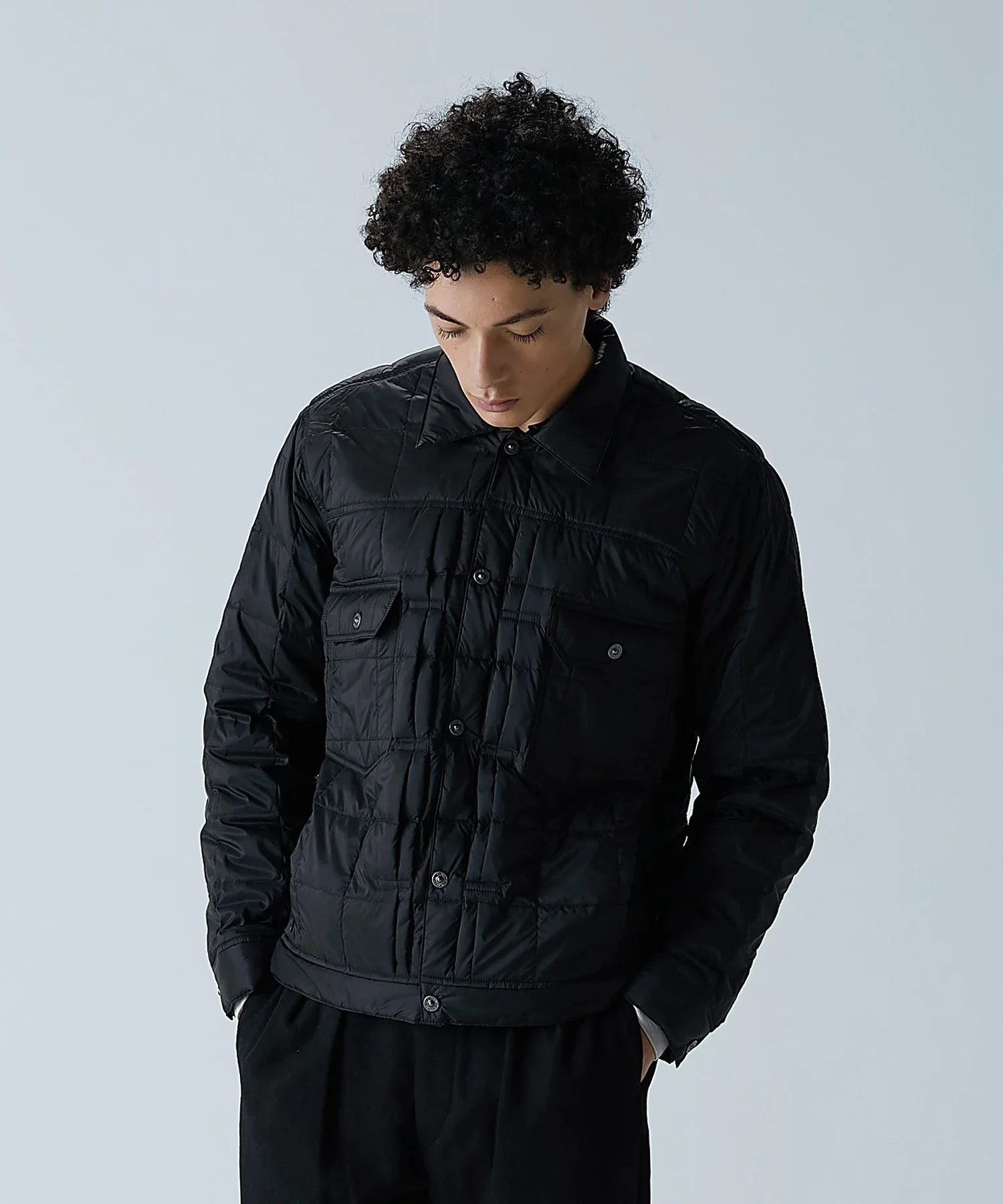 Unisex Basic Down Work Jacket - Image 13