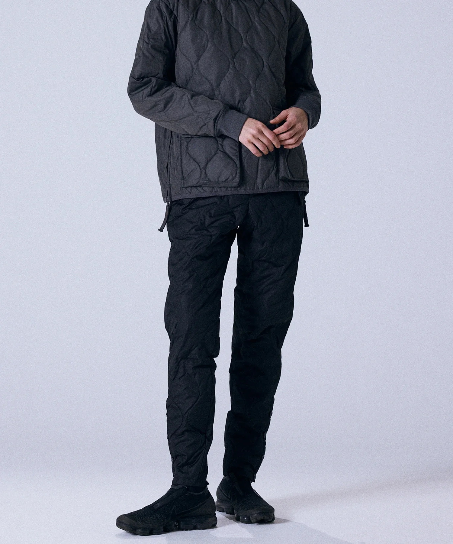 Unisex Military Zip Slit Parachute Down Pants (Hard Shell) - Image 10