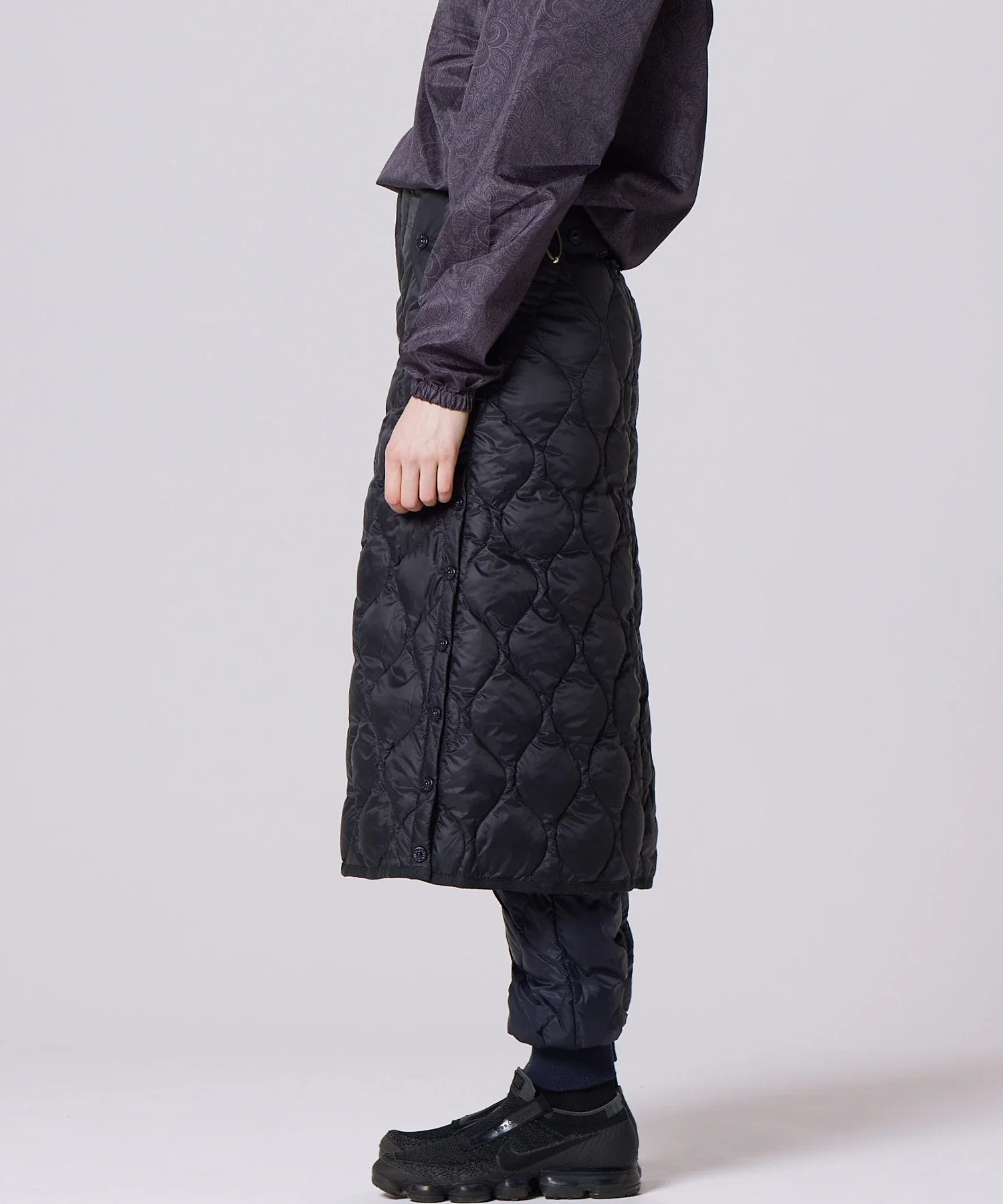 Women's Military Snap Button Down Skirt (Soft Shell) - Image 10