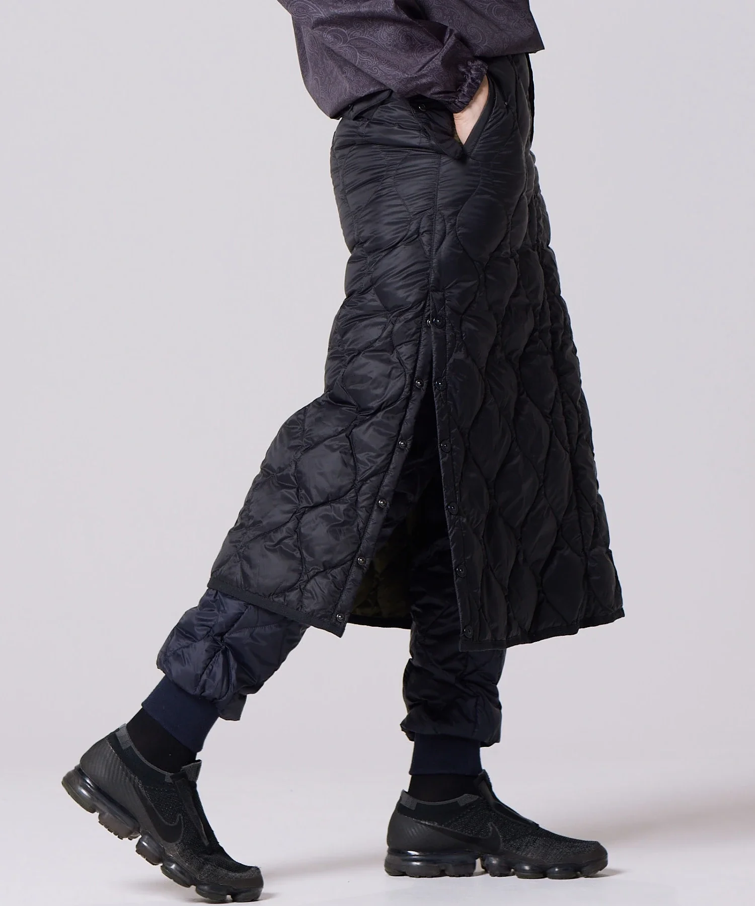 Women's Military Snap Button Down Skirt (Soft Shell) - Image 12