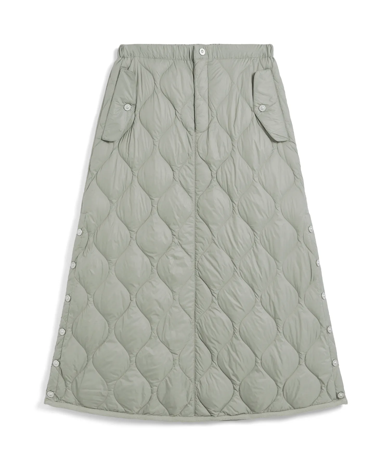 Women's Military Snap Button Down Skirt (Soft Shell) - Image 19