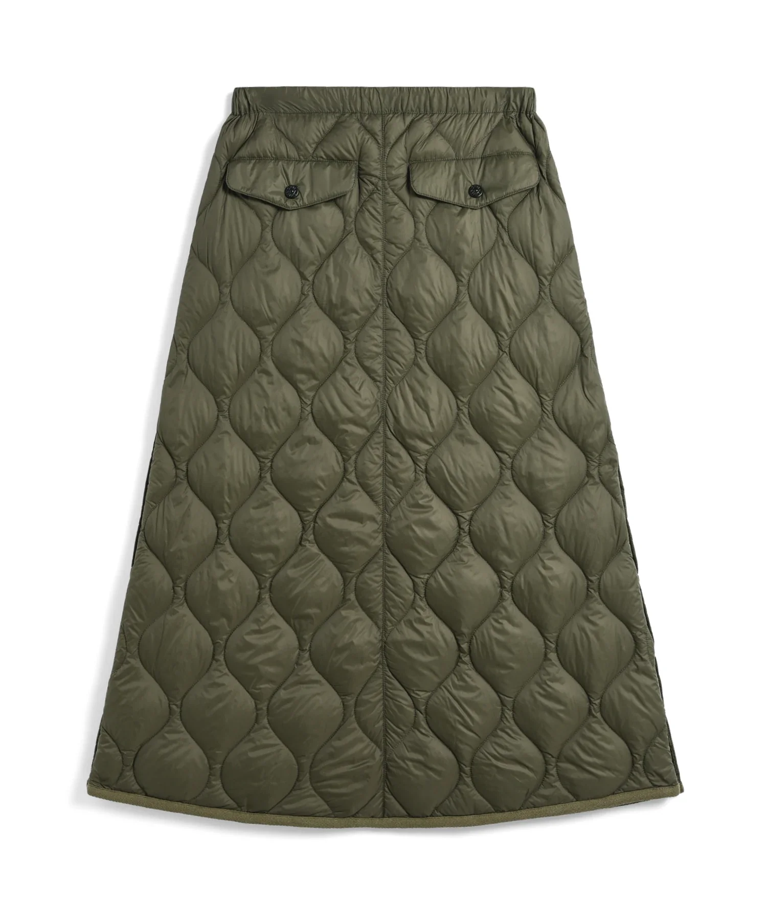 Women's Military Snap Button Down Skirt (Soft Shell) - Image 3