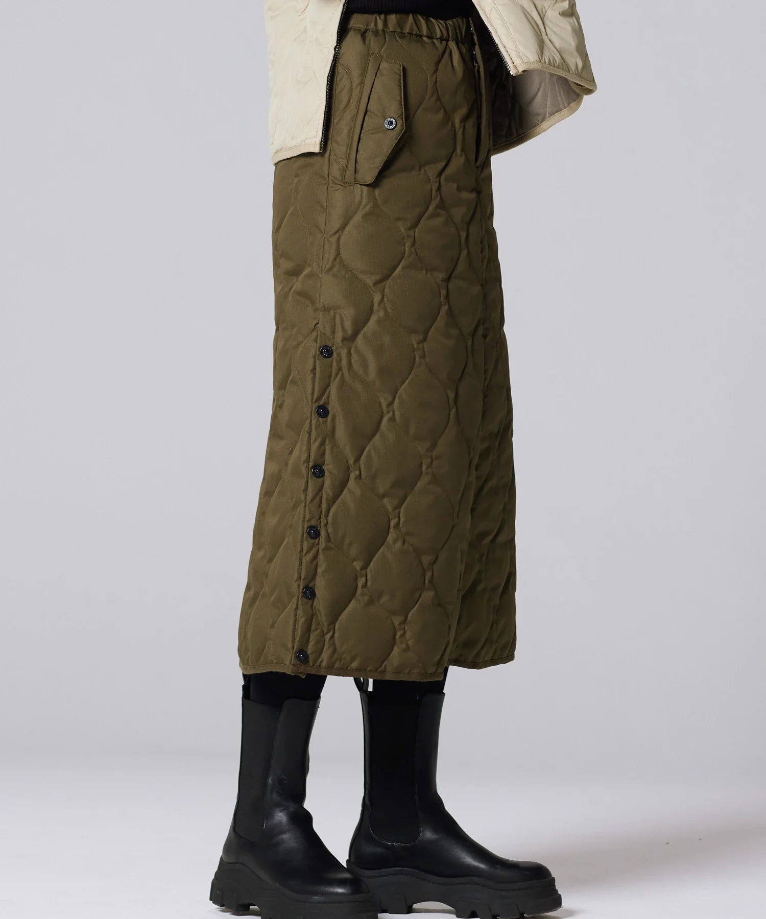 Women's Military Down Skirt (Hard Shell) - Image 12