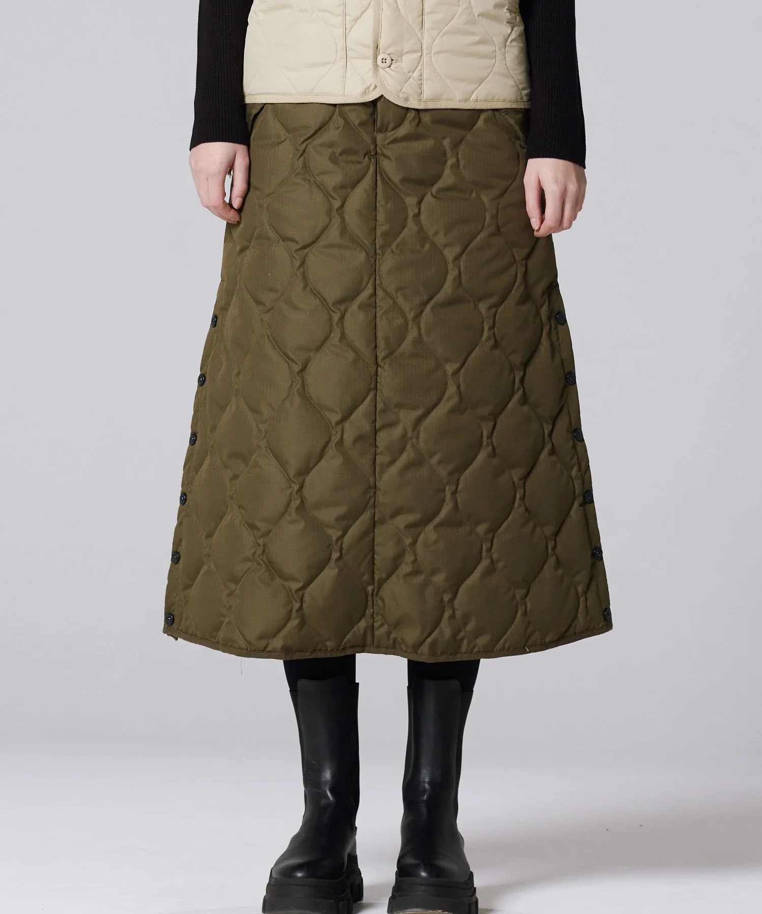 Women's Military Down Skirt (Hard Shell) - Image 9