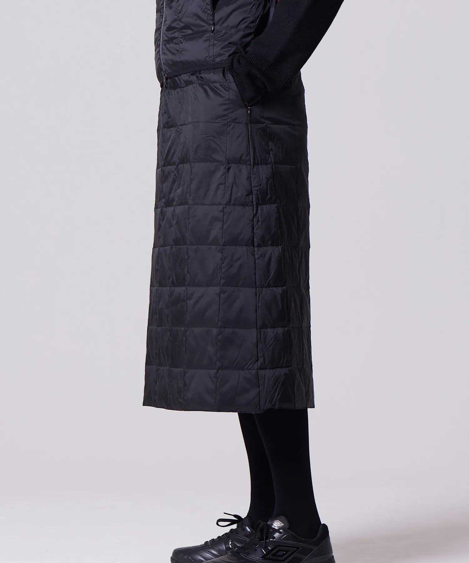 Women's Basic Semi-Long Down Skirt - Image 8