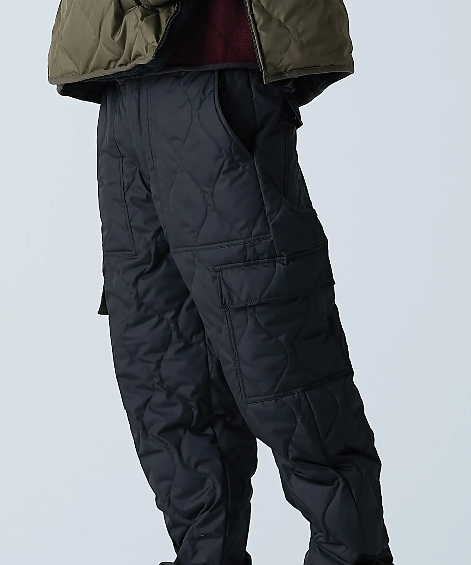 Unisex Military Cargo Down Pants (Hard Shell) - Image 8