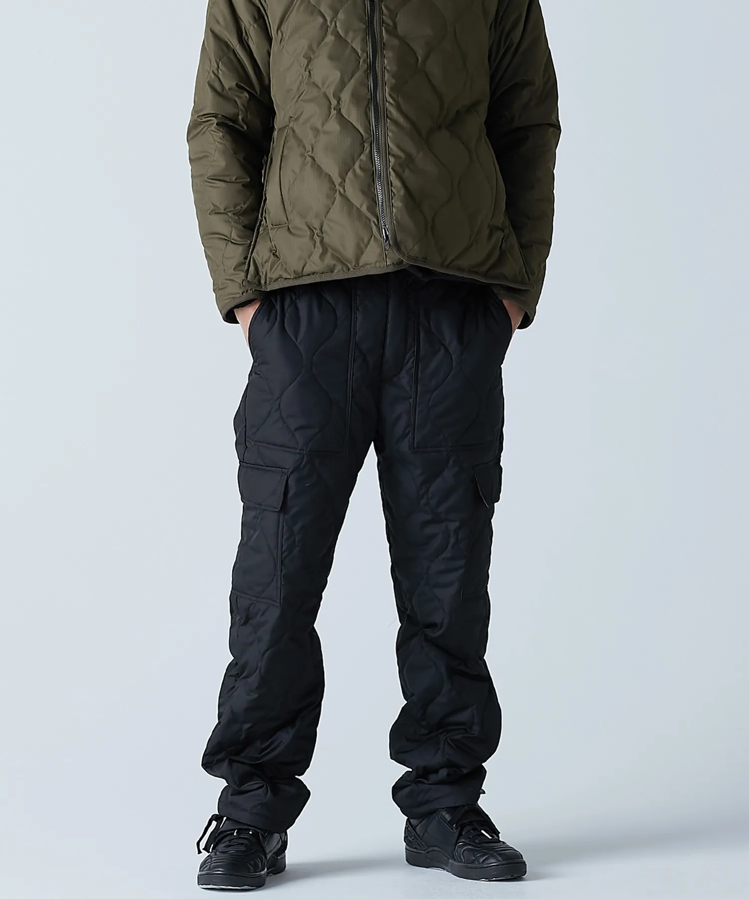 Unisex Military Cargo Down Pants (Hard Shell) - Image 9