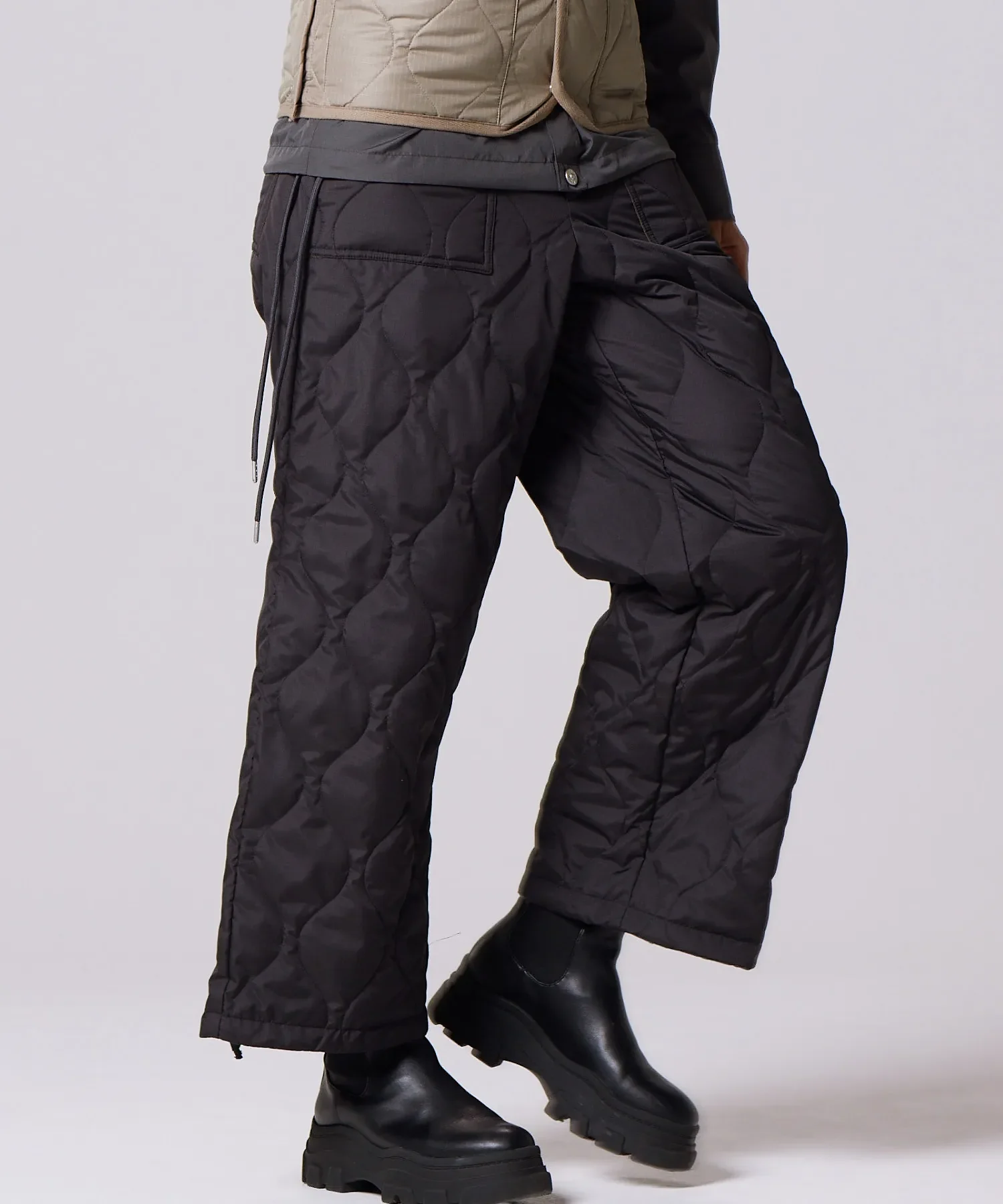 Unisex Military Wide Down Pants (Hard Shell) - Image 12