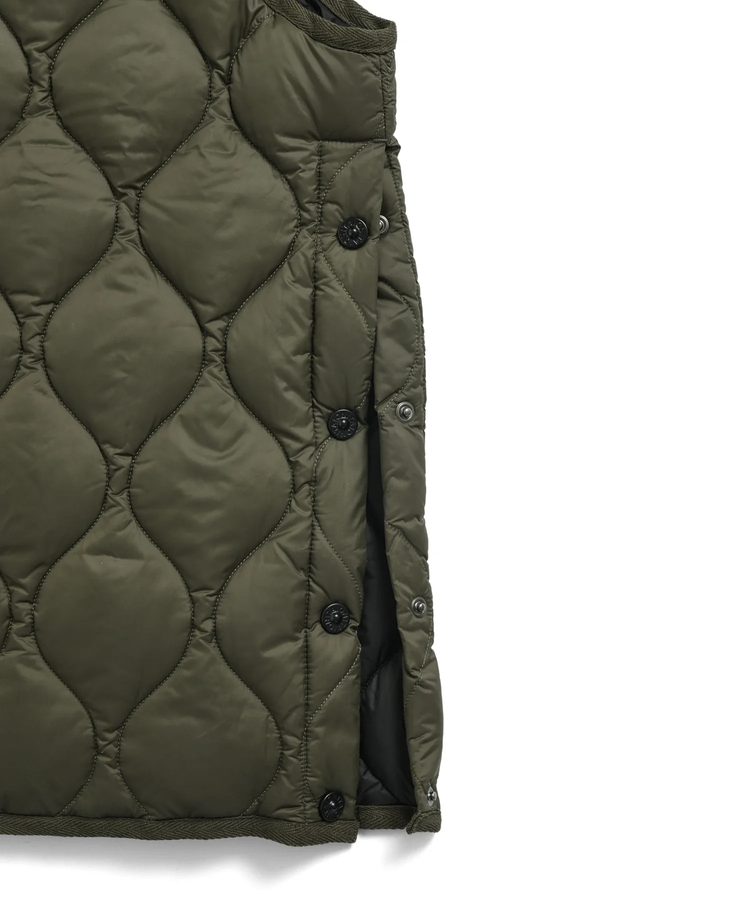 Unisex Military Crew Neck Down Vest (Soft Shell) - Image 7