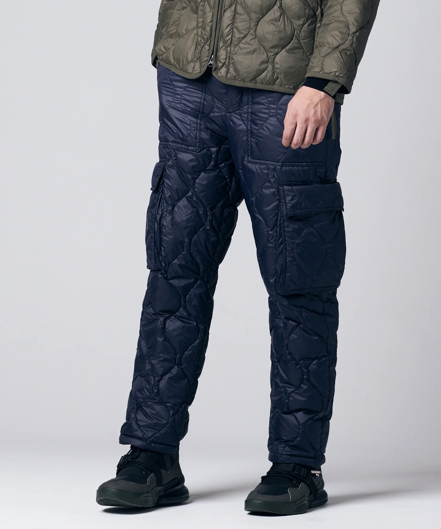 Unisex Military Easy Cargo Down Pants (Soft Shell) - Image 12
