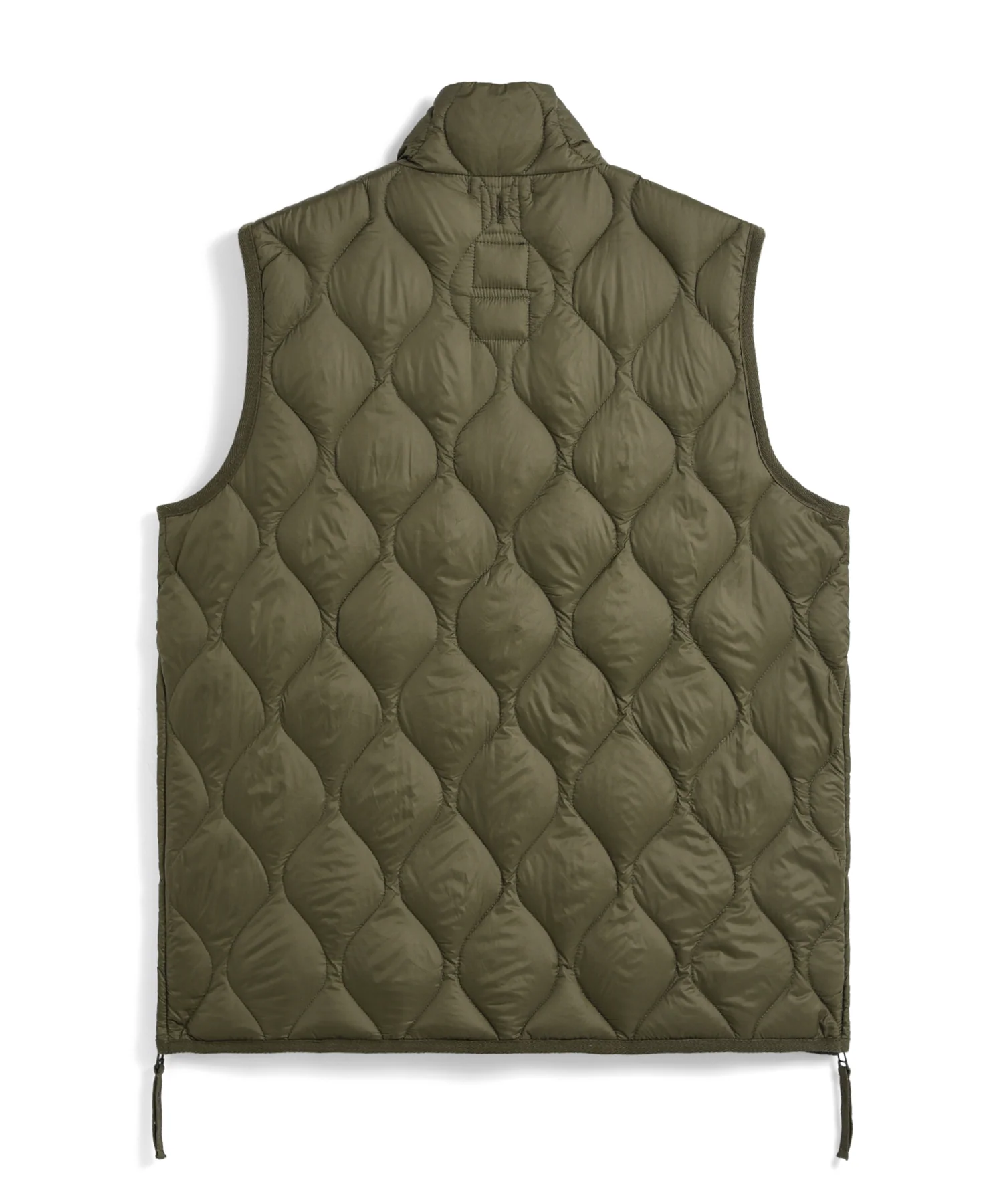 Unisex Military Hi-Neck W-Zip Down Vest (Soft Shell) - Image 4
