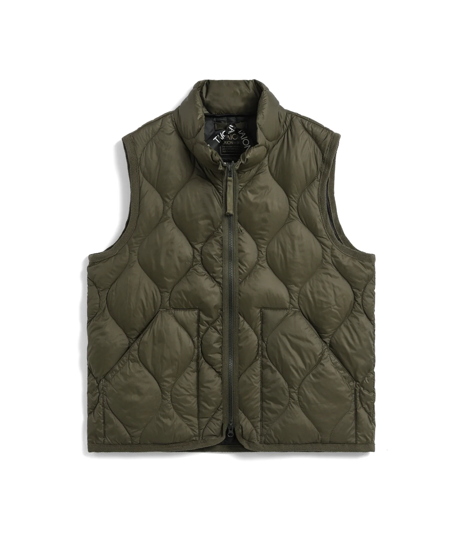Kids Military Hi-Neck W-Zip Down Vest (Soft Shell) - Image 20