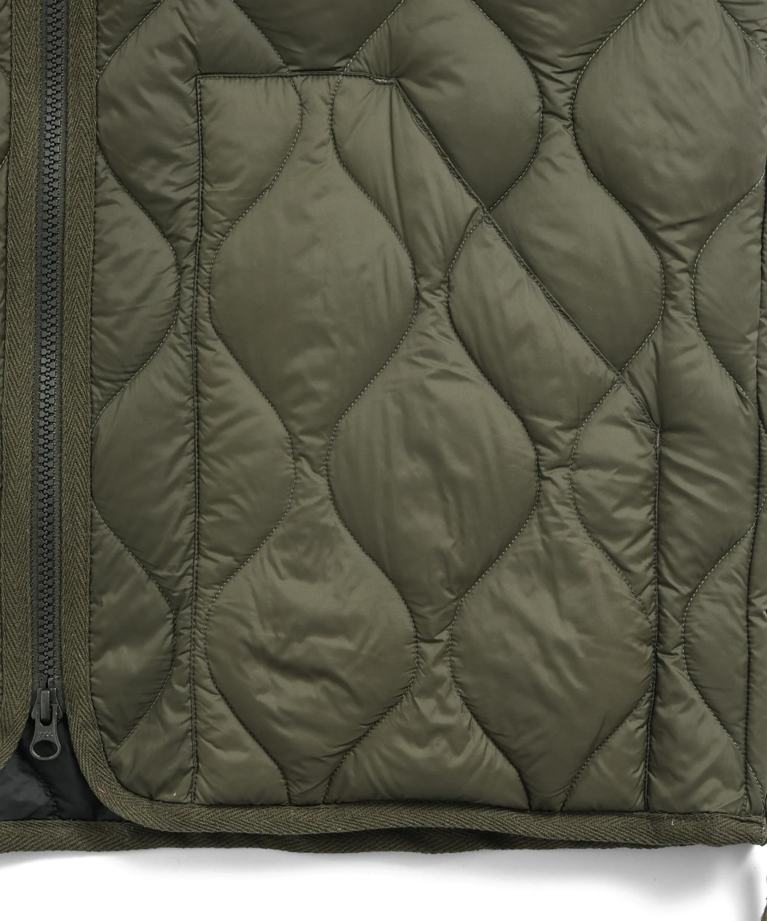 Unisex Military Hood W-Zip Down Jacket (Soft Shell) - Image 5