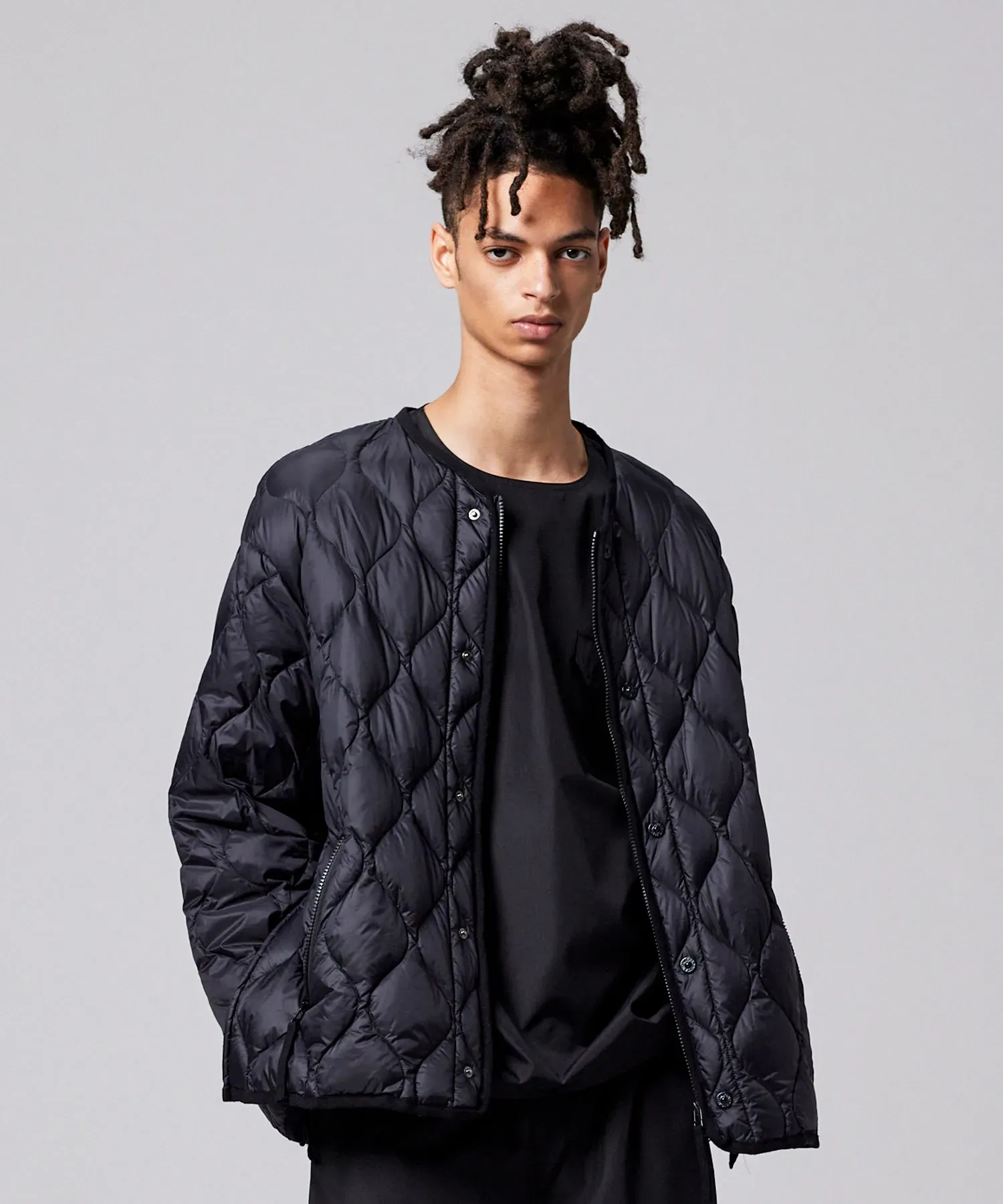 Unisex Military M65 Liner W-Zip Short Down Jacket (Soft Shell) - Image 19