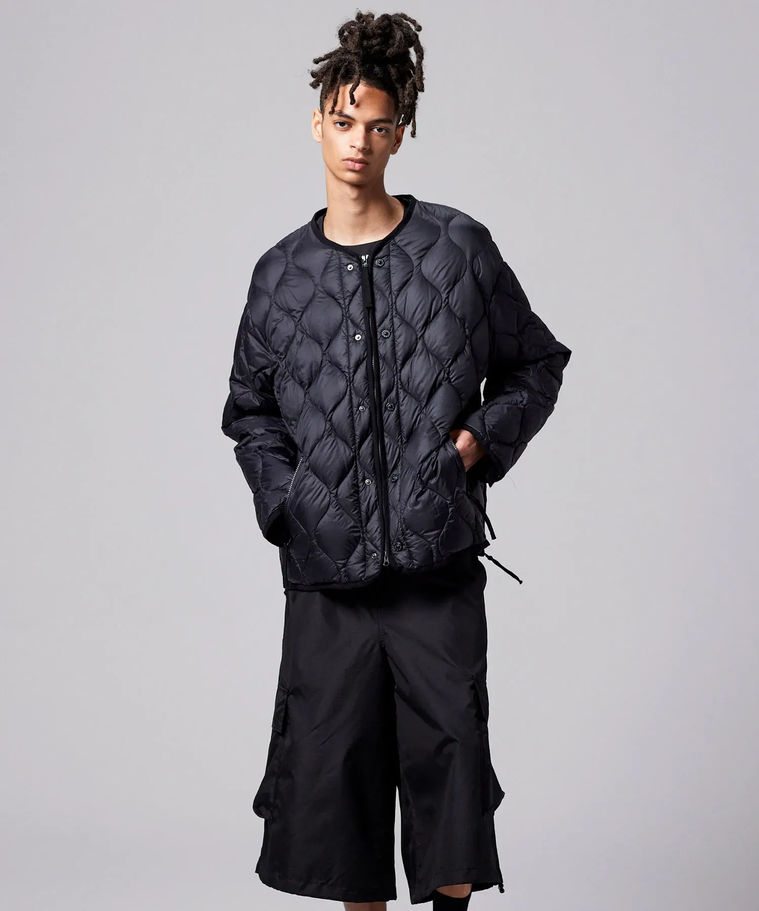 Unisex Military M65 Liner W-Zip Short Down Jacket (Soft Shell) - Image 21