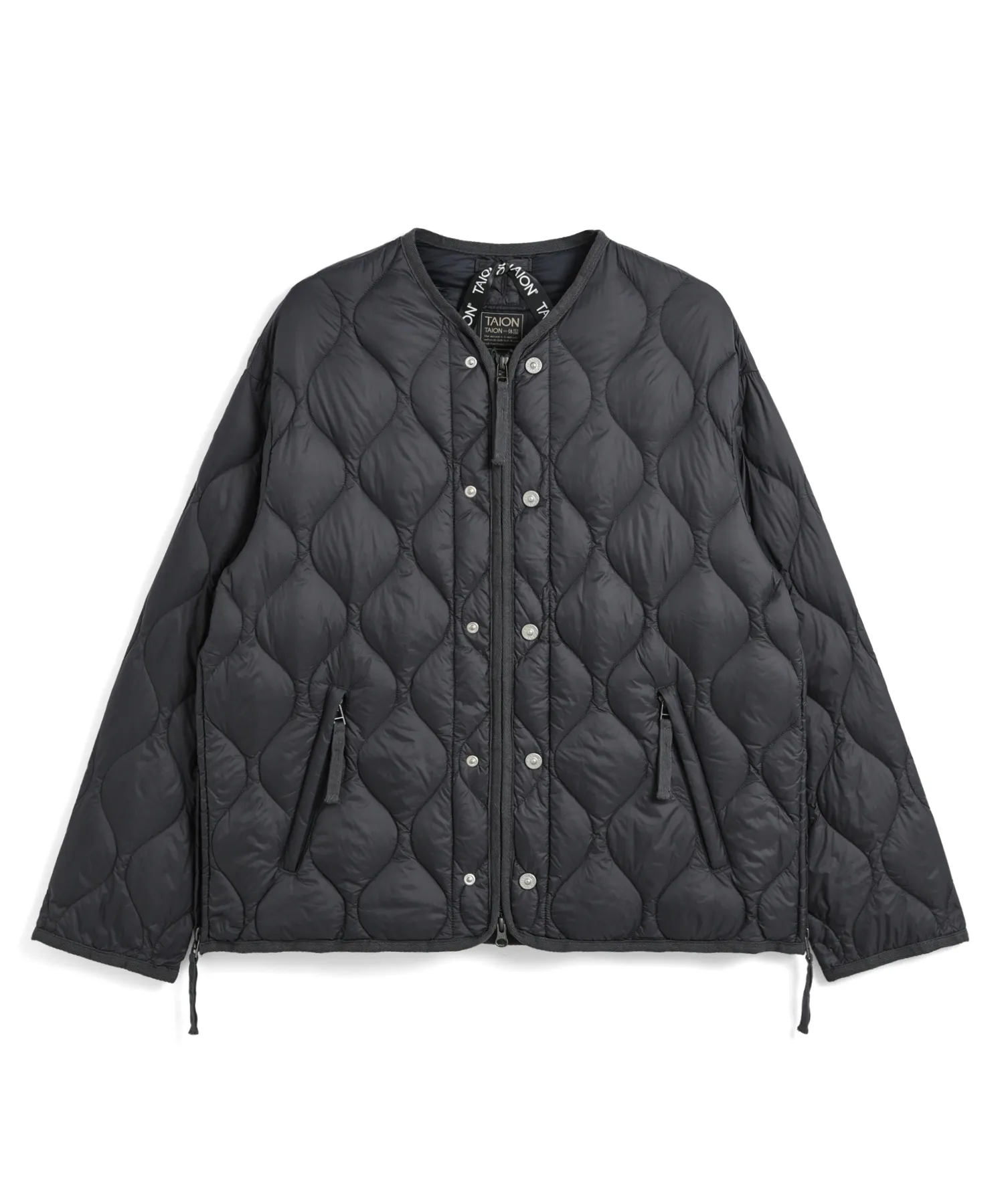 Unisex Military M65 Liner W-Zip Short Down Jacket (Soft Shell) - Image 37