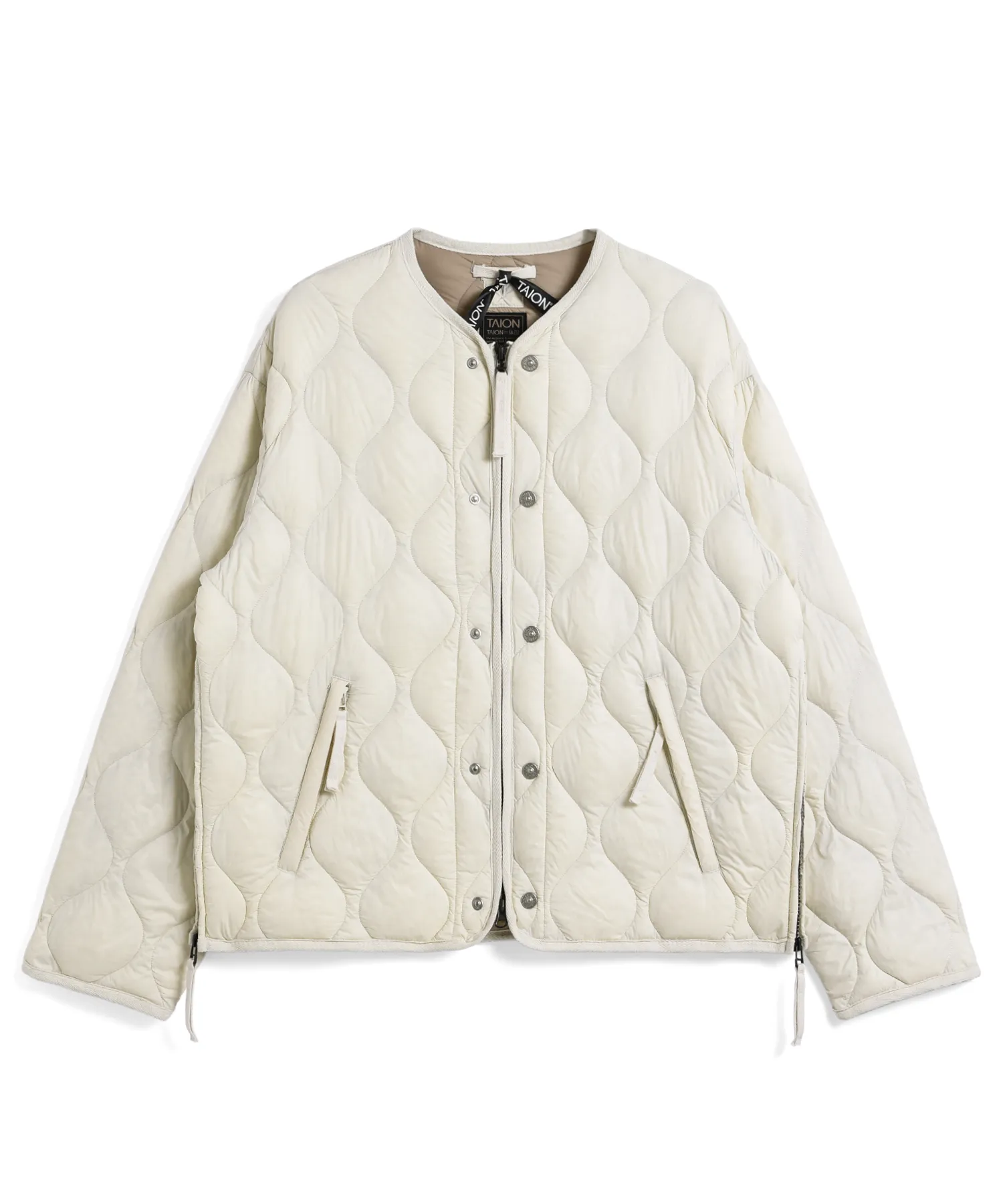 Unisex Military M65 Liner W-Zip Short Down Jacket (Soft Shell) - Image 39