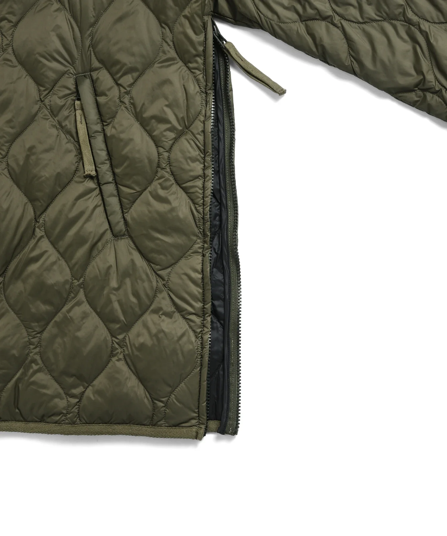 Unisex Military M65 Liner W-Zip Down Jacket (Soft Shell) - Image 11