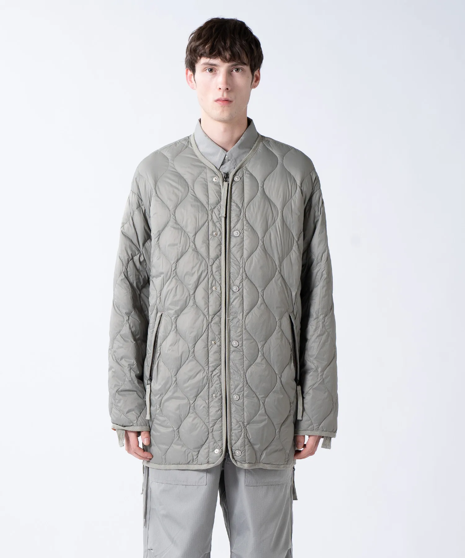 Unisex Military M65 Liner W-Zip Down Jacket (Soft Shell) - Image 18