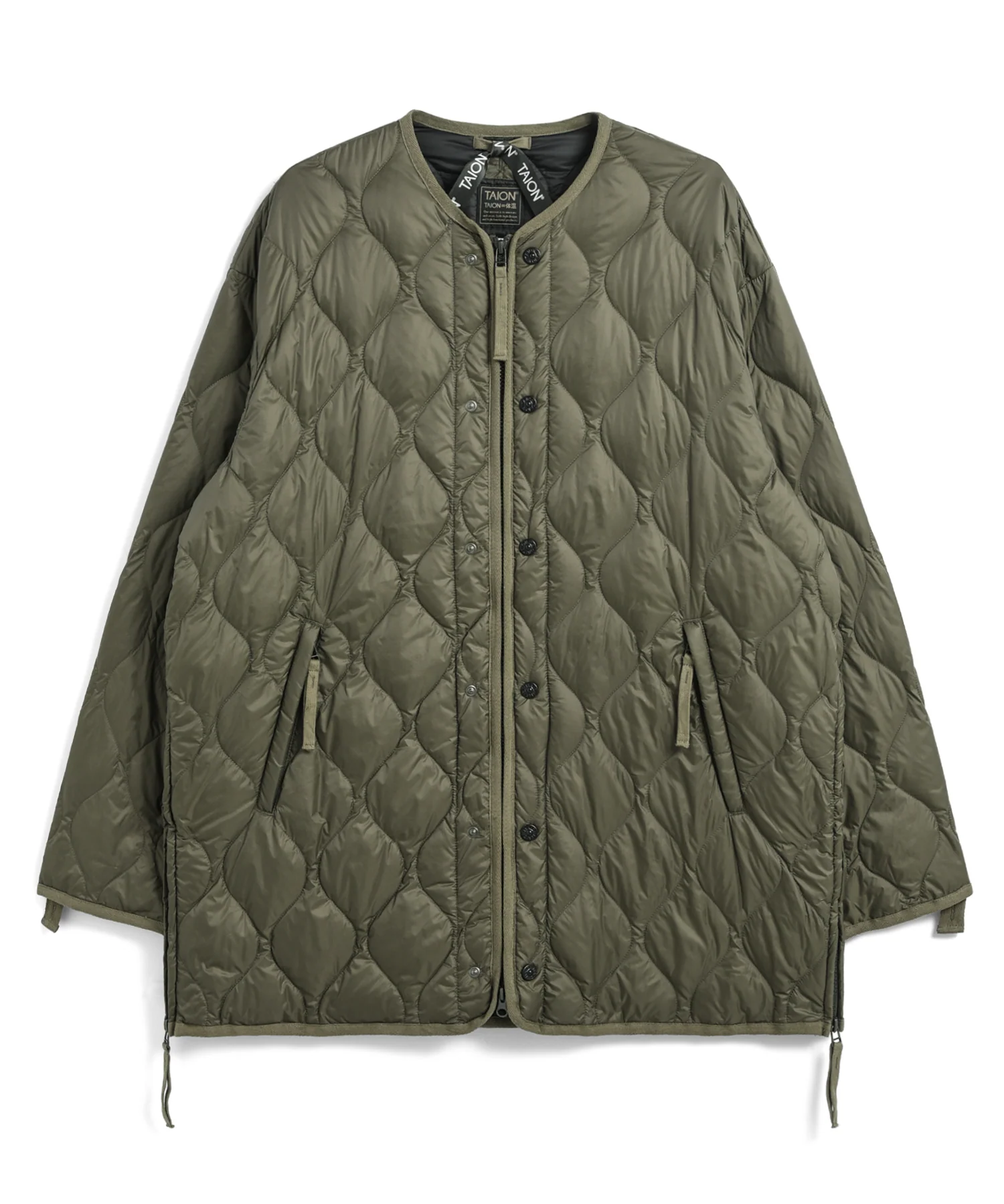 Unisex Military M65 Liner W-Zip Down Jacket (Soft Shell) - Image 25